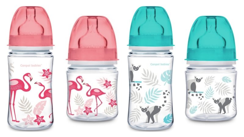 Canpol babies Láhev se širokým hrdlem JUNGLE