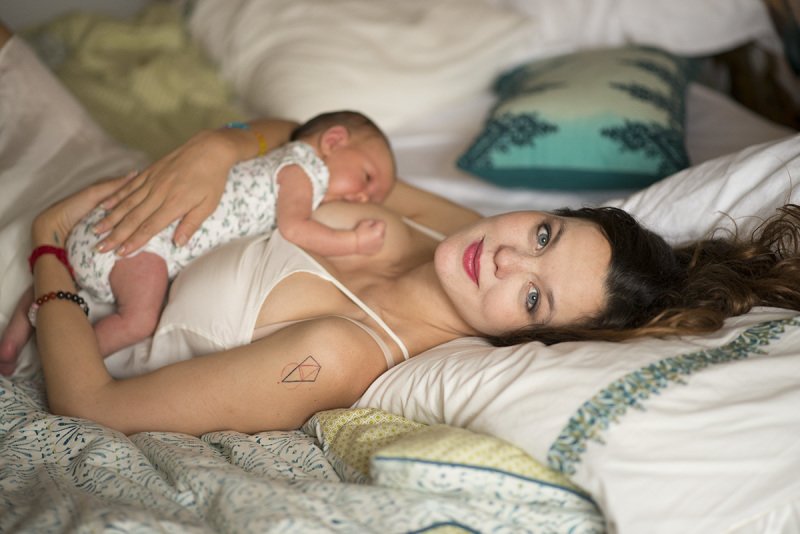 Mateřství si Liila užívá naplno se vším všudy. Zdroj: archiv Lilie Khousnoutdinové