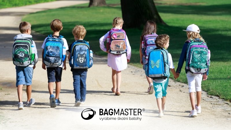 Vyberte si ten pravý batoh pro svého prvňáčka. Zdroj: Bagmaster.cz.