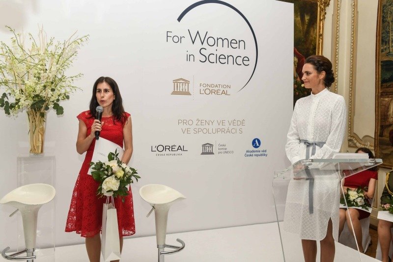 L´oreal podporuje ženy ve vědě. Zdroj: archiv Silvie Rimpelové