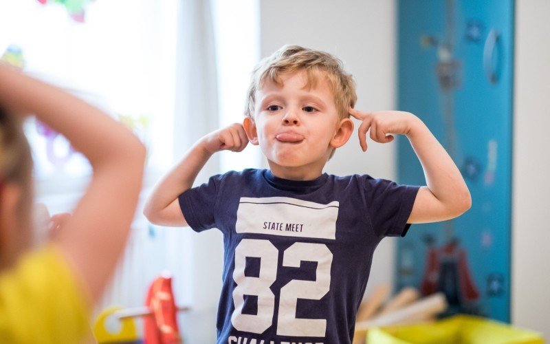 Pro děti je výuka jazyka zcela přirozená. Zdroj: archiv Terezy Dědkové.