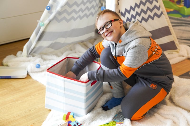 Kuba (velikost 152): chlapecké tepláky 349 Kč, chlapecká mikina s kapucí 399 Kč. Foto: Kristína Havrilčáková.