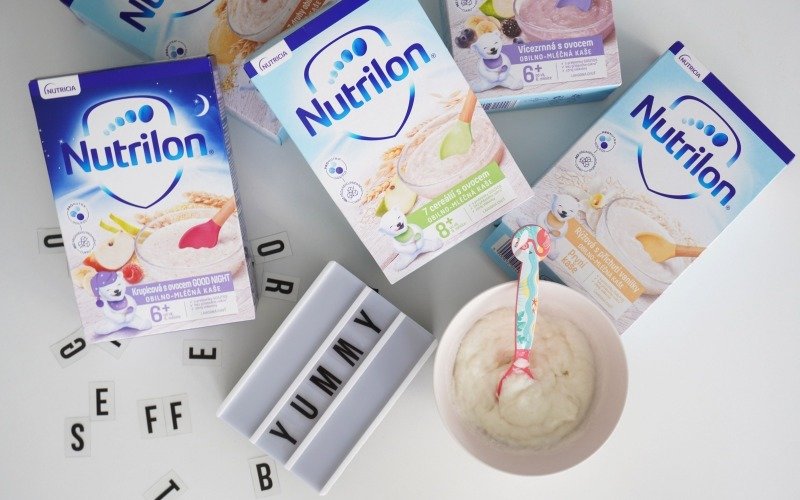 Testování s Nutrilonem: Vyzkoušejte 5 druhů obilno-mléčných kaší, které si vaše děťátko zamiluje