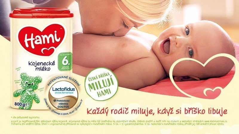 Mléko má vhodné složení od ukončeného 6. měsíce do 12. měsíce věku. Zdroj: klubmaminek.cz