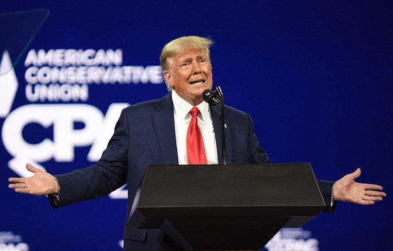 Donald Trump později uvedl, že šlo pouze o sarkasmus. Zdroj: Profimedia