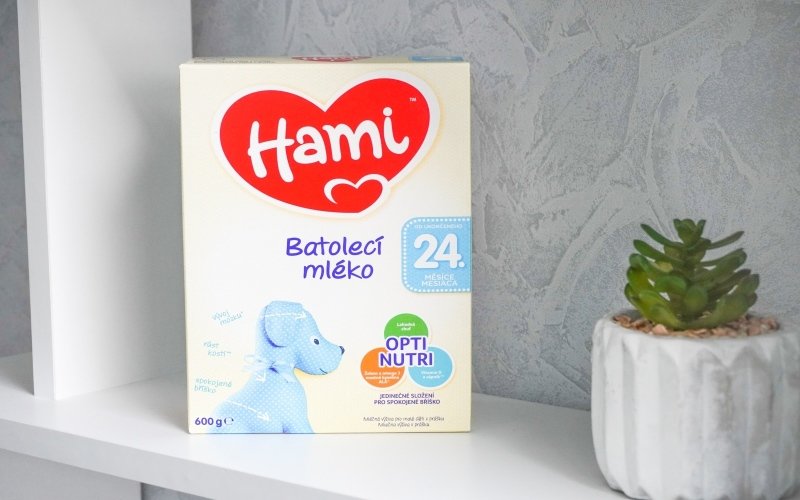 Vyhrajte jeden z deseti balíčků batolecích mlék Hami