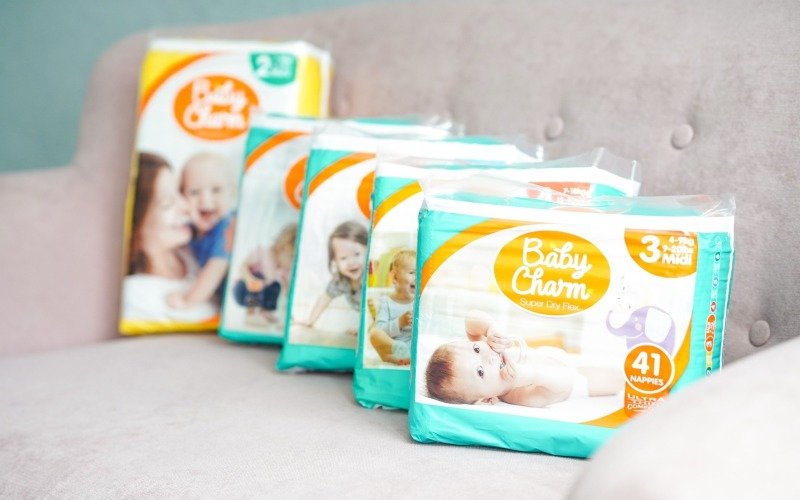 Vyzkoušejte plenky Baby Charm pro citlivé zadečky. Přihlaste se do testu s Bezva plenky