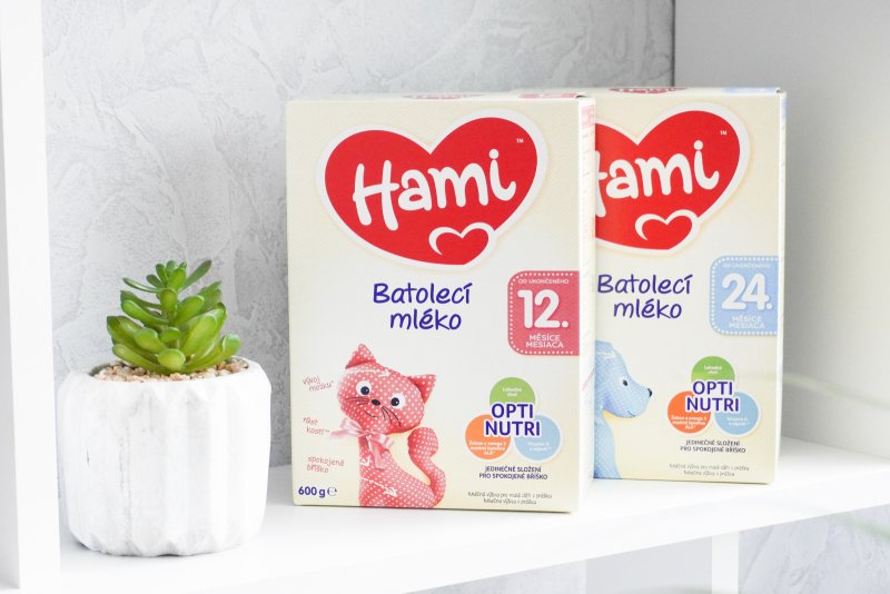 Testování s Hami: Rozdáváme 80 batolecích mlék s výbornou chutí