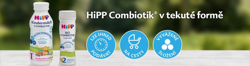HiPP Combiotik® v tekuté formě. Zdroj: HiPP.