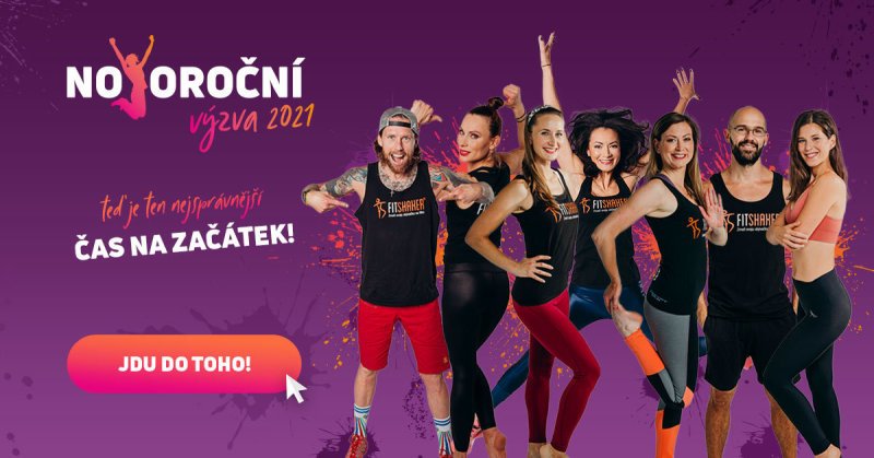 Zapojte se také do Novoroční výzvy 2021. Zdroj: Fitshaker.
